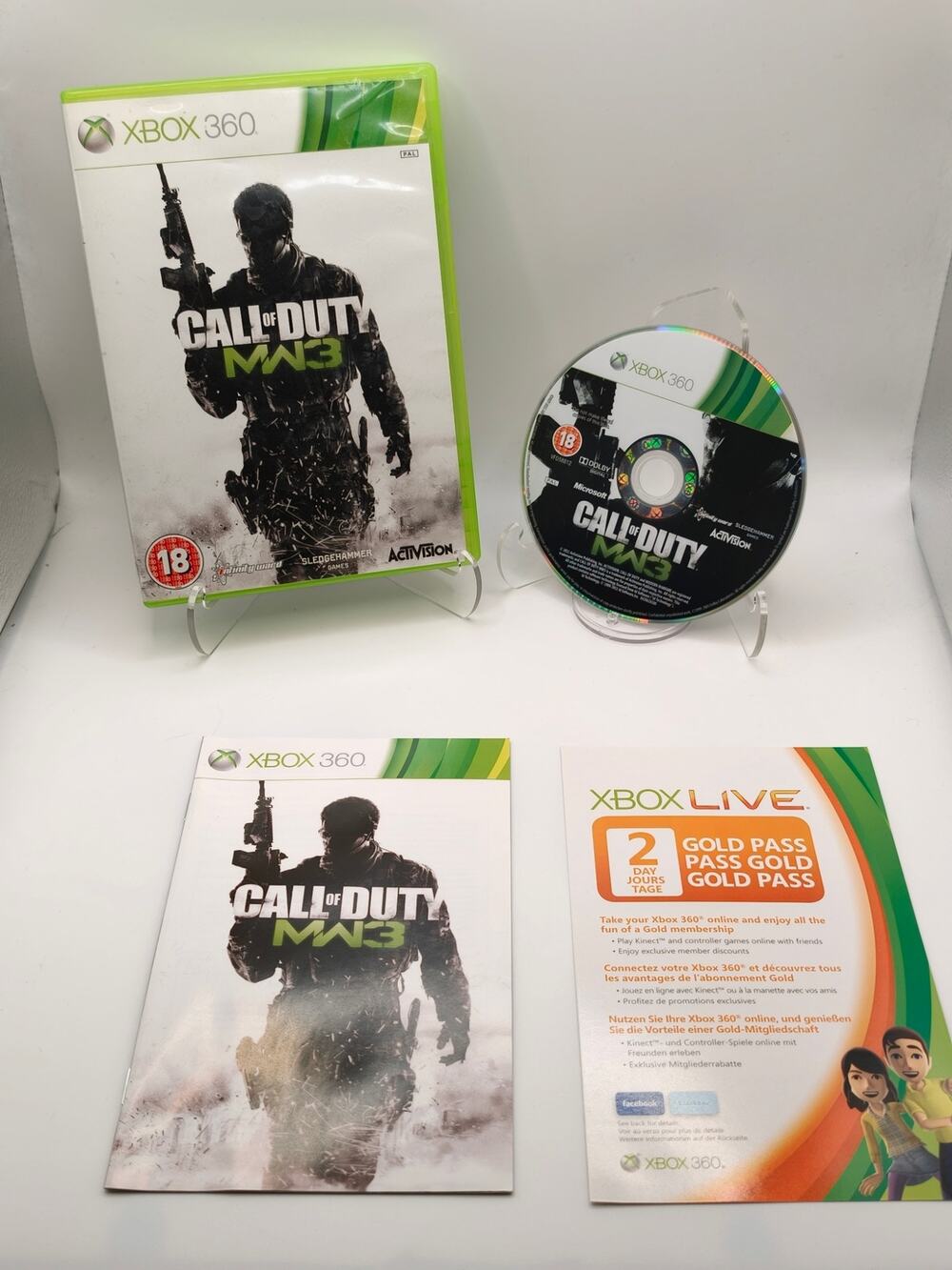 Call of Duty MW3 Xbox 360 PAL CIB Complete Tested